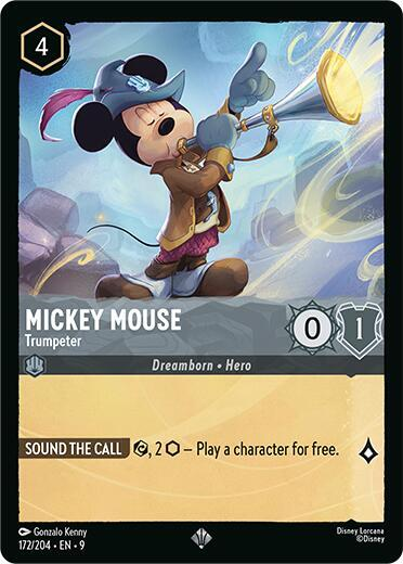 Mickey Mouse - Trumpeter - Fabled (9)