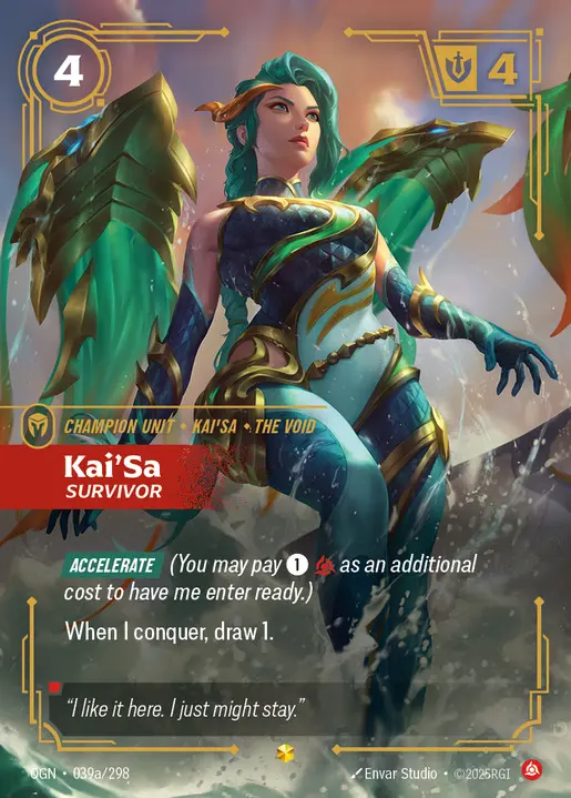 Kai'Sa Survivor OGN-039a
