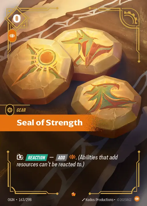 Seal of Strength OGN-163