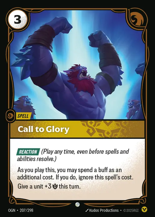 Call to Glory OGN-207