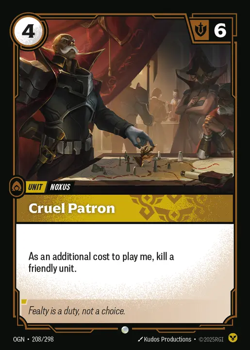 Cruel Patron OGN-208