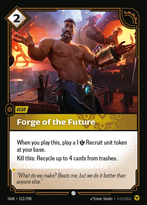 Forge of the Future OGN-212