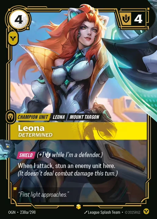 Leona Determined OGN-238a
