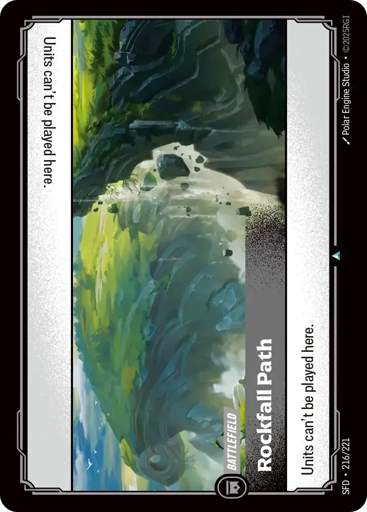 Rockfall Path SFD-216