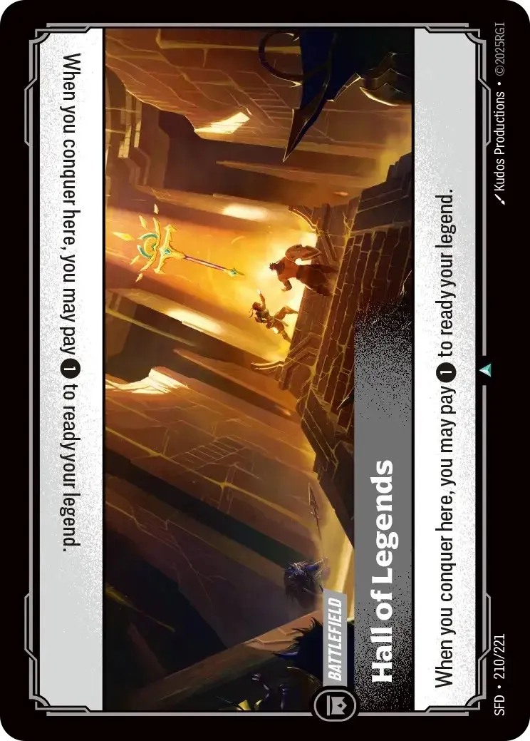 Hall of Legends SFD-210