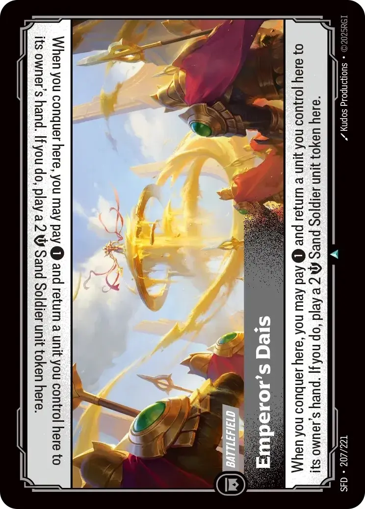 Emperor's Dais SFD-207