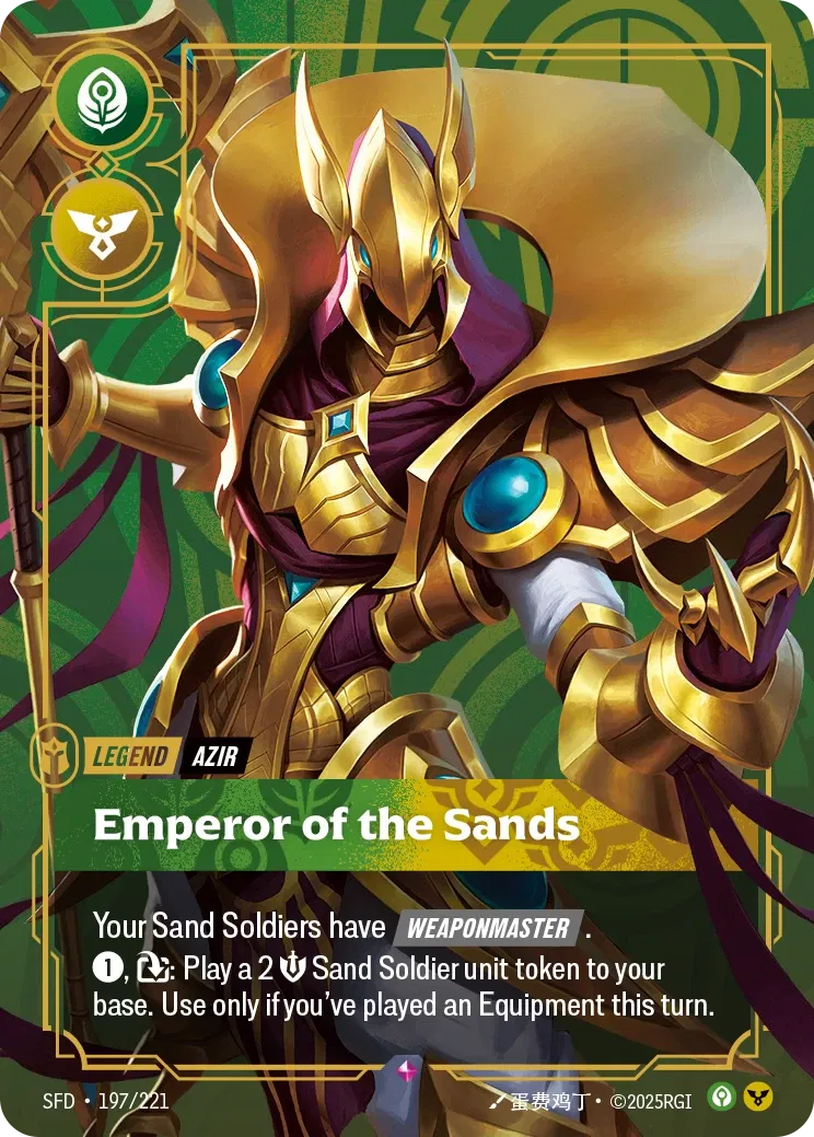 Azir Emperor of the Sands SFD-197