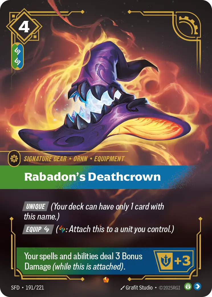 Rabadon's Deathcrown SFD-191