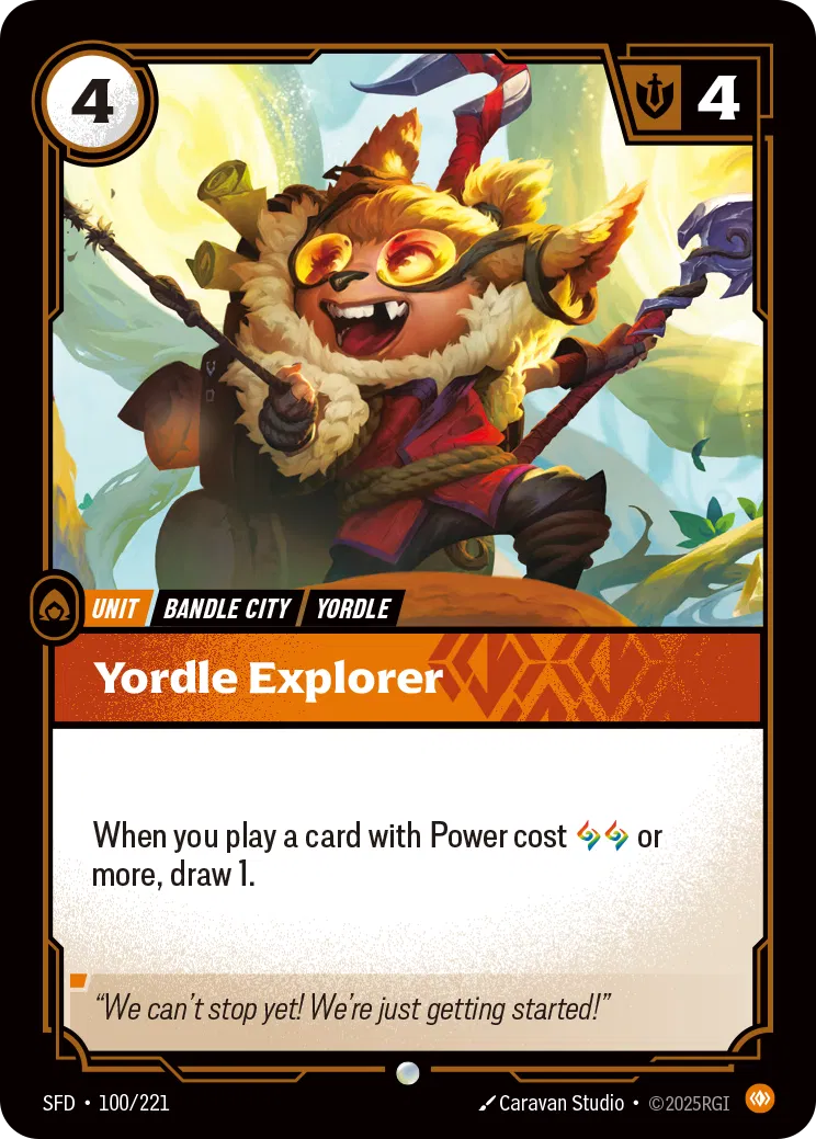 Yordle Explorer SFD-100