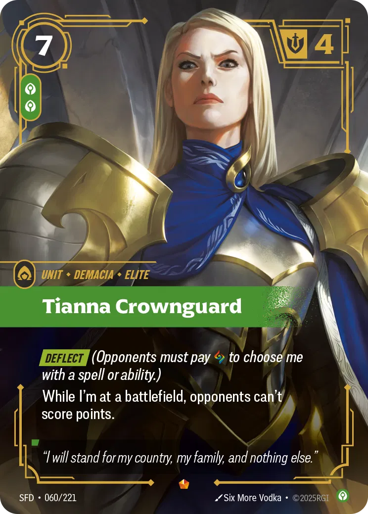 Tianna Crownguard SFD-060