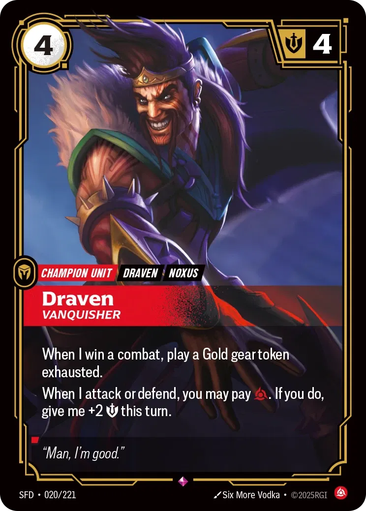 Draven Vanquisher SFD-020