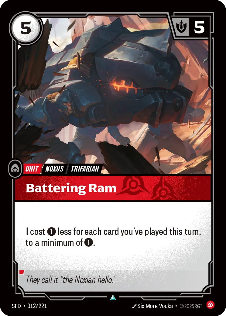 Battering Ram SFD-012