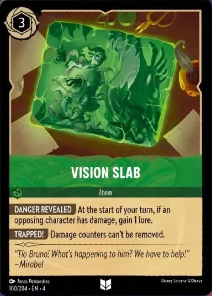 Vision Slab Item Emerald 100 /204