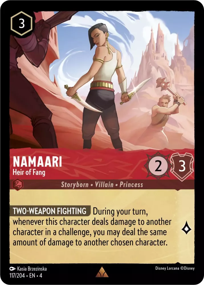 Namaari - Heir Of Fang Character Ruby 117 /204