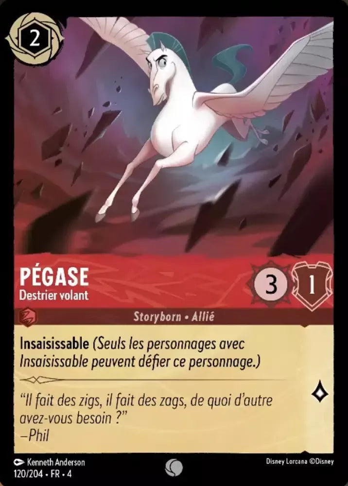 Pegasus - Flying Steed Character Ruby 120 /204