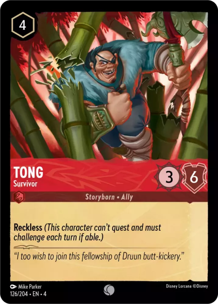 Tong - Survivor Character Ruby 126 /204