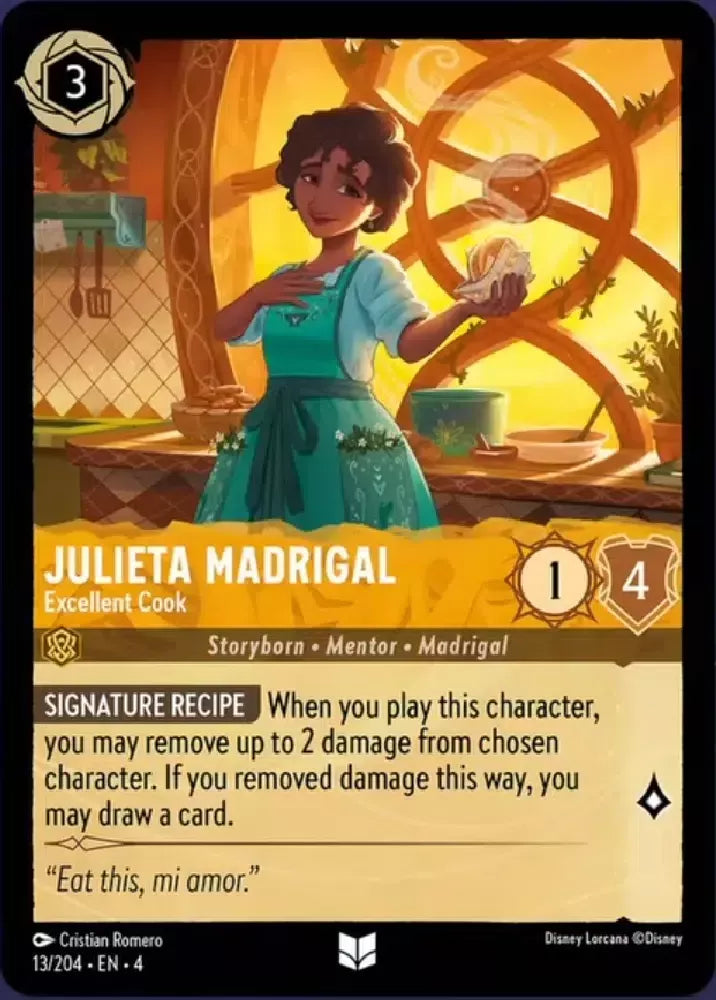 Julieta Madrigal - Excellent Cook Character Amber 13 /204