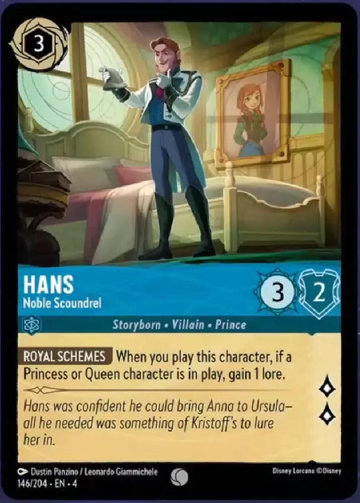 Hans - Noble Scoundrel Character Sapphire 146 /204