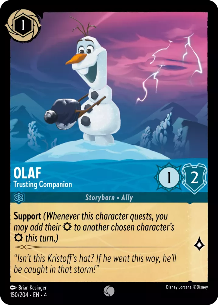 Olaf - Trusting Companion Character Sapphire 150 /204