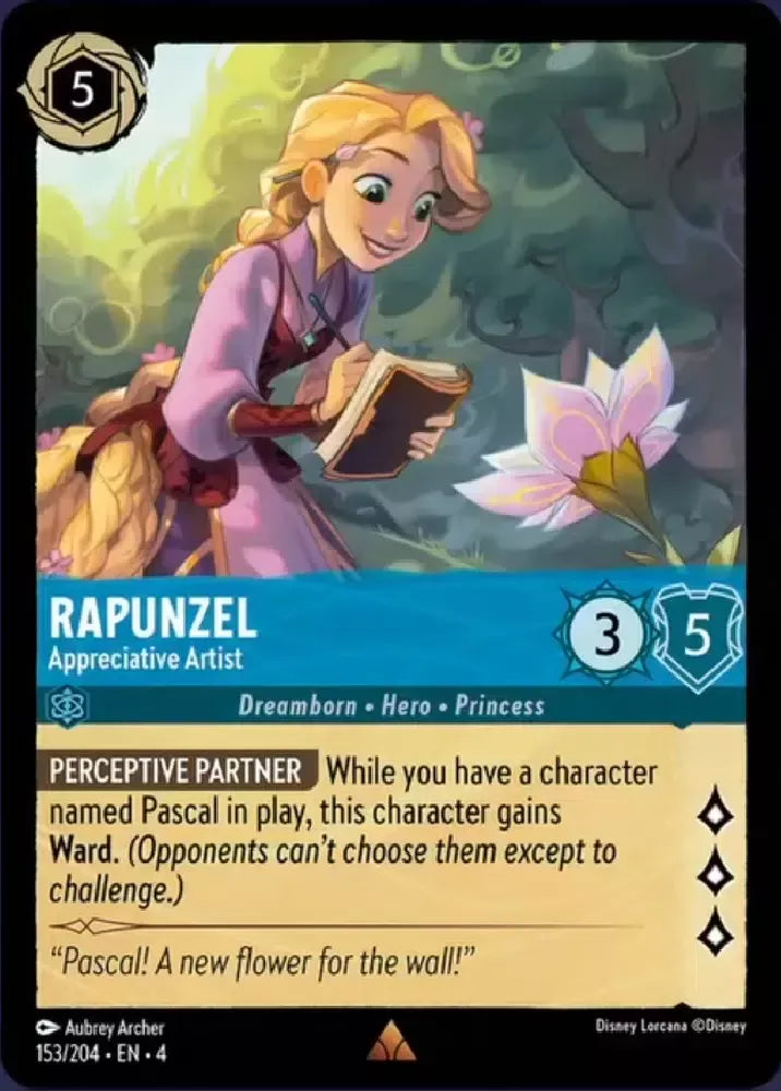 Rapunzel - Appreciative Artist Character Sapphire 153 /204