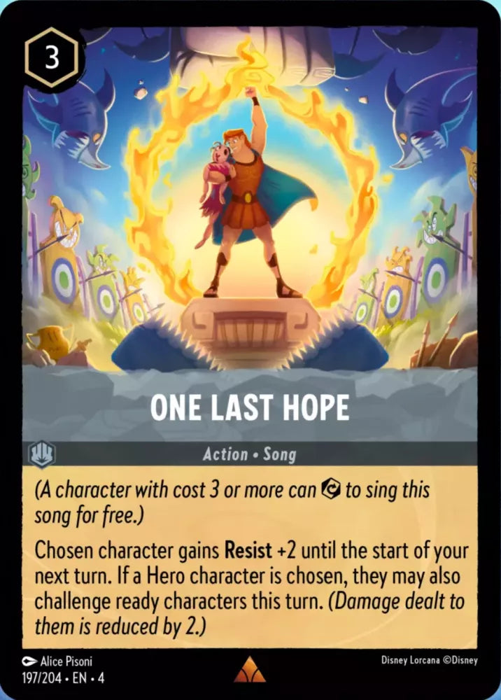 One Last Hope Action Steel 197 /204