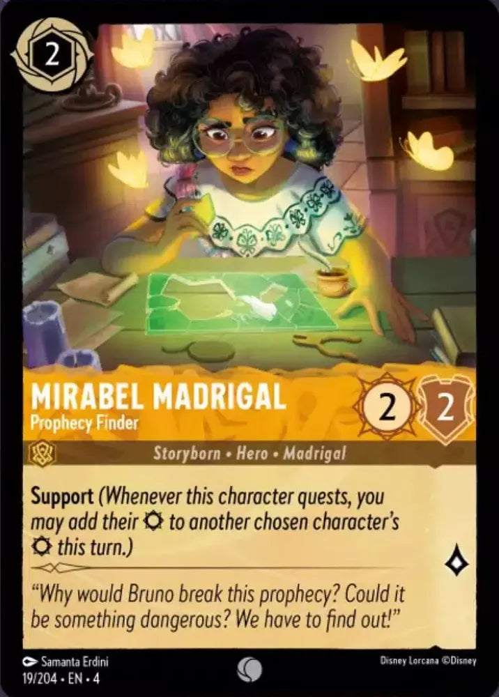 Mirabel Madrigal - Prophecy Finder Character Amber 19 /204