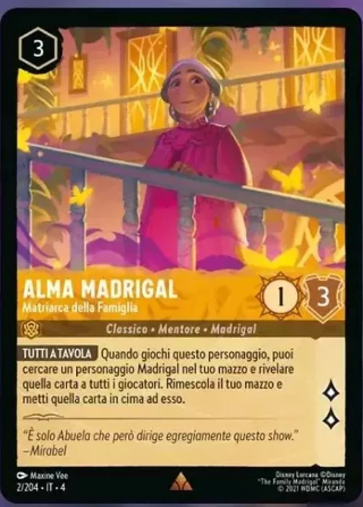 Alma Madrigal - Family Matriarch Character Amber 2 /204