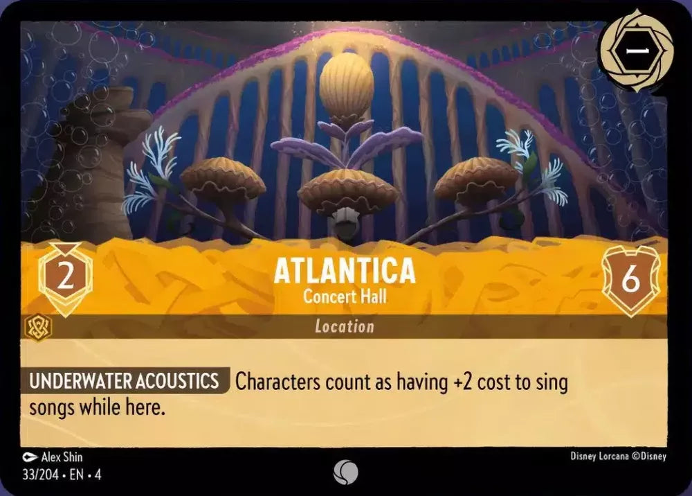 Atlantica - Concert Hall Location Amber 33 /204