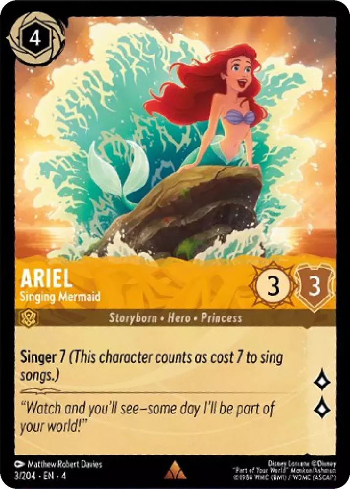 Ariel - Singing Mermaid Character Amber 3 /204