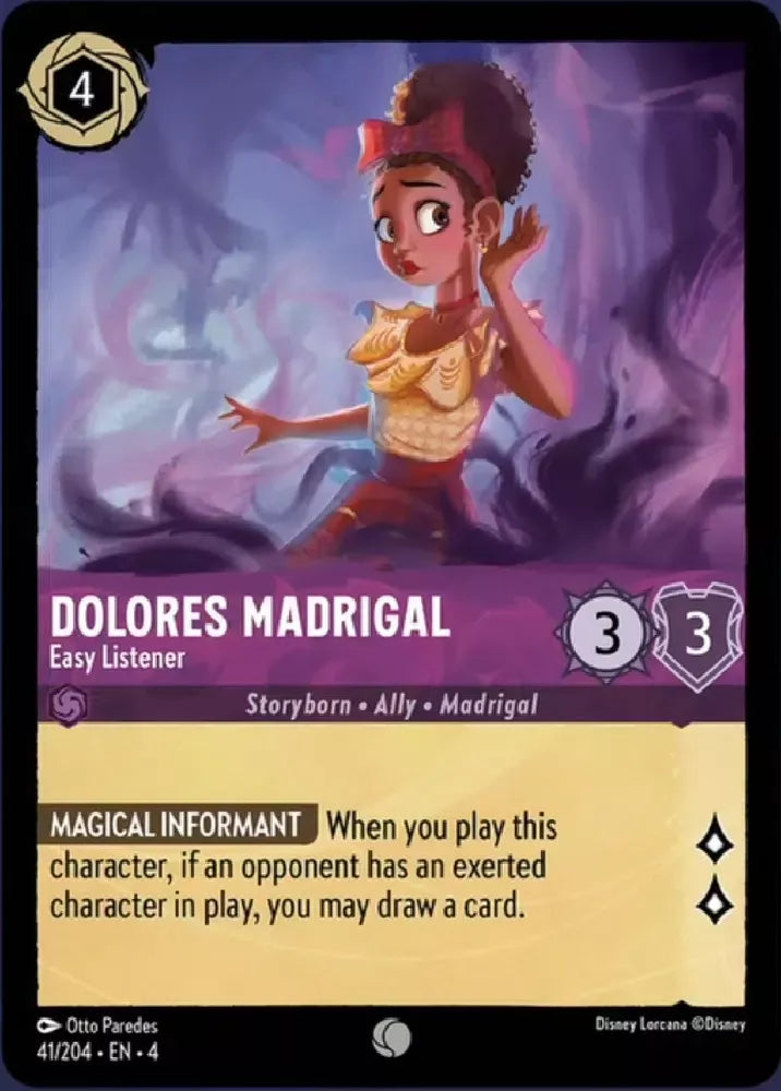 Dolores Madrigal - Easy Listener Character Amethyst 41 /204