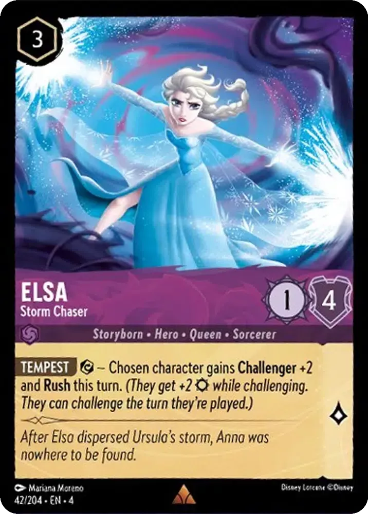 Elsa - Storm Chaser Character Amethyst 42 /204