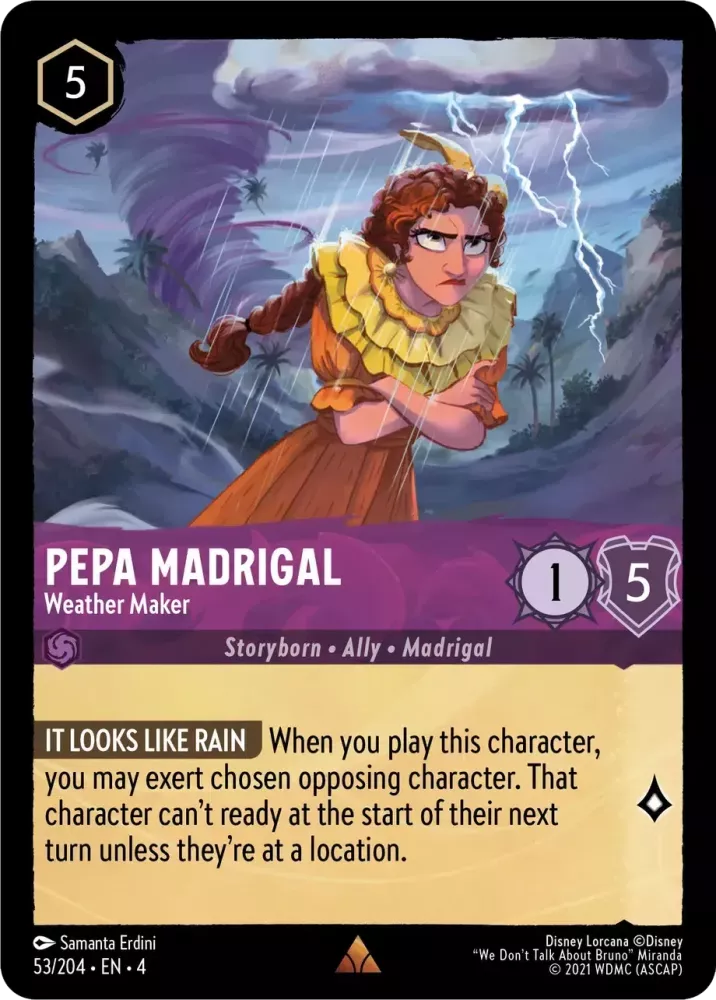 Pepa Madrigal - Weather Maker Character Amethyst 53 /204