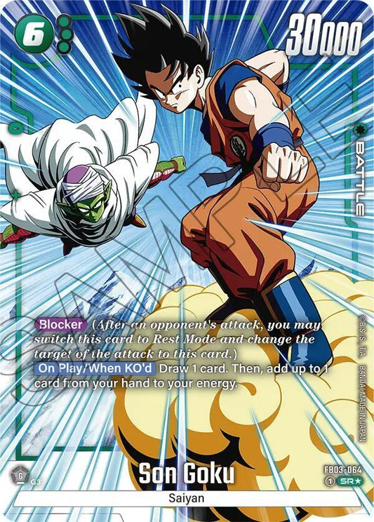 Son Goku - FB03-064 (Alternate Art) - Raging Roar (FB03)