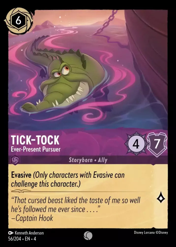 Tick-Tock - Ever-Present Pursuer Character Amethyst 56 /204