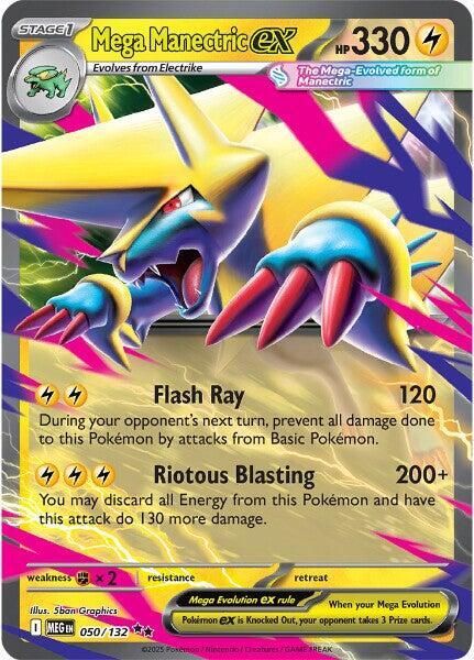 Mega Manectric ex - ME01: Mega Evolution (MEG)