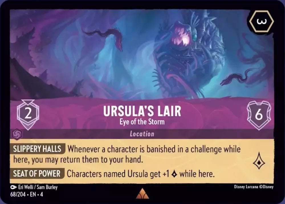 Ursula's Lair - Eye of the Storm Location Amethyst 68 /204