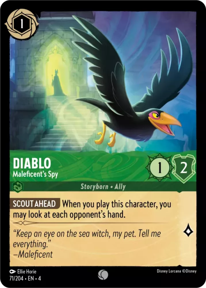 Diablo - Maleficent's Spy Character Emerald 71 /204