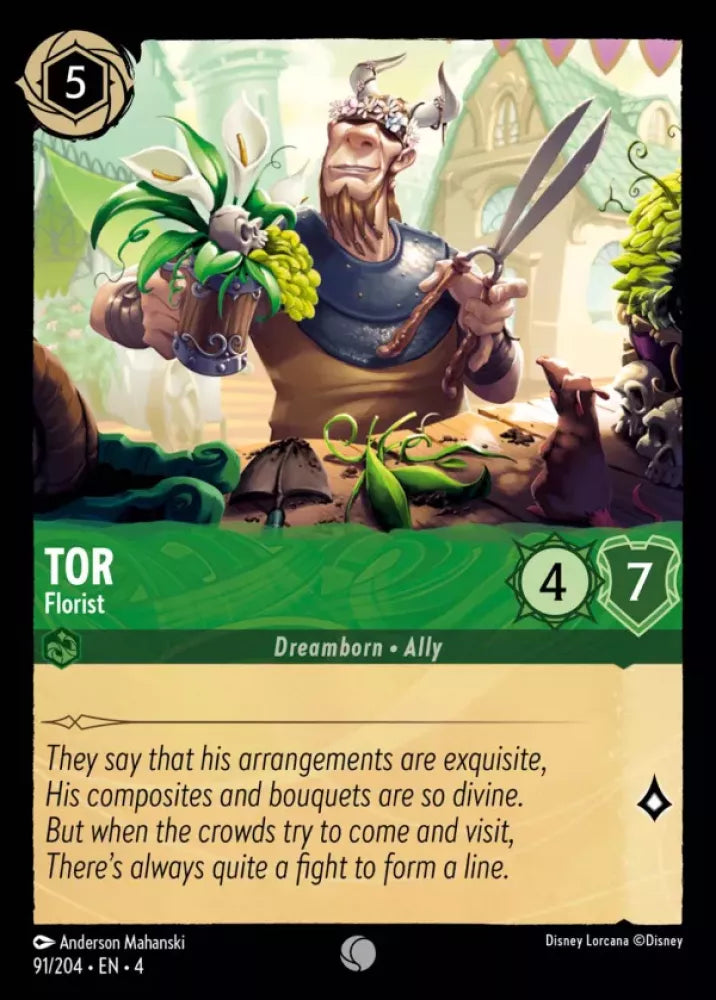 Tor - Florist Character Emerald 91 /204