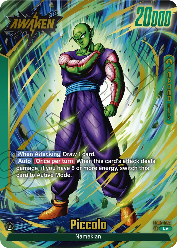 Piccolo - Leader Alternate Art FB03