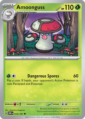 Amoonguss 10/197 Uncommon