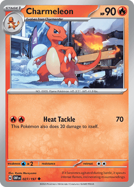 Charmeleon 27/197 Uncommon