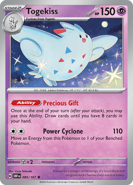 Togekiss 85/197 Rare