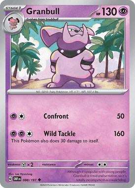 Granbull 88/197 Uncommon