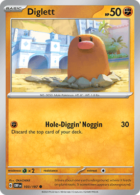 Diglett 103/197 Common