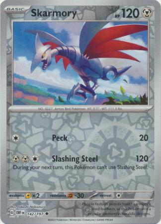 Skarmory 142/197 Uncommon Reverse