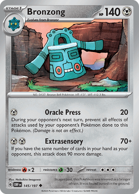 Bronzong 145/197 Uncommon