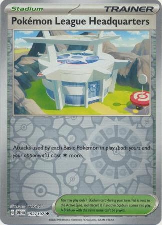 Pokémon League Headquarters 192/197 Uncommon Reverse