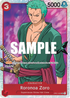 Roronoa Zoro Character Super Rare OP01-025