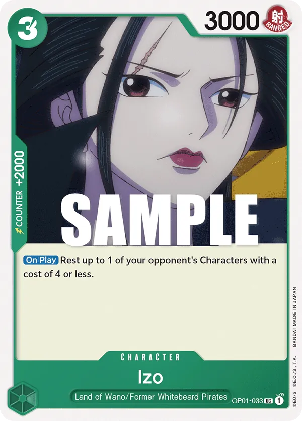 Izo Character Uncommon OP01-033