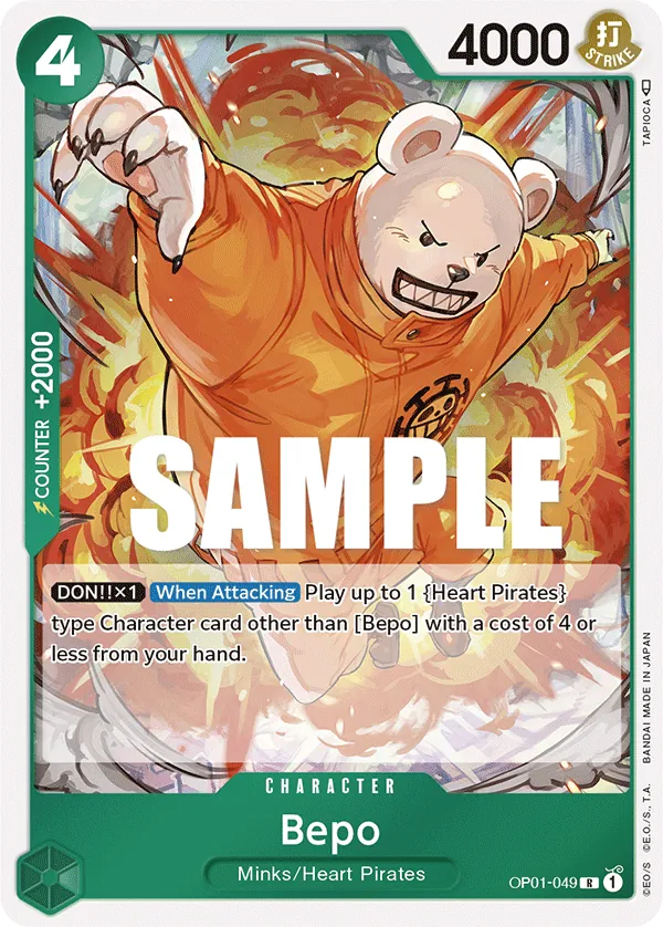 Bepo Character Rare OP01-049